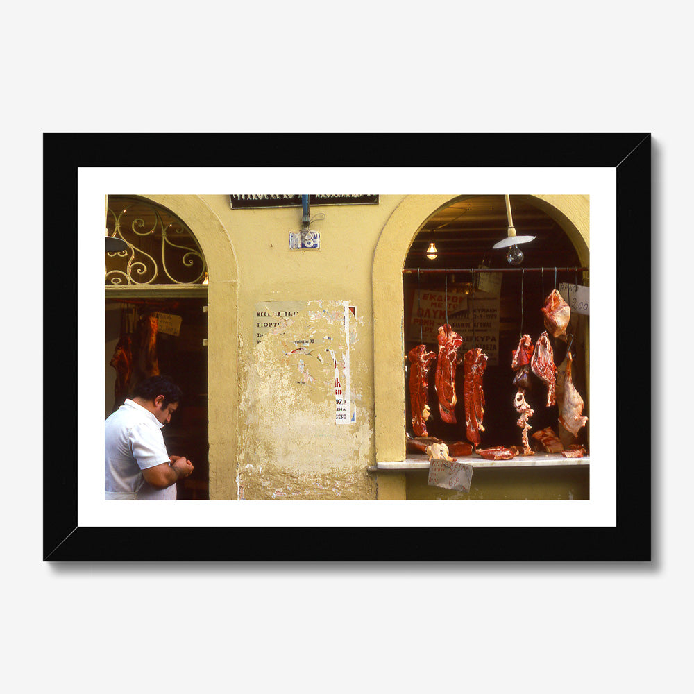 Butcher Photo Print - Photographic Print-Jason Groom Designs