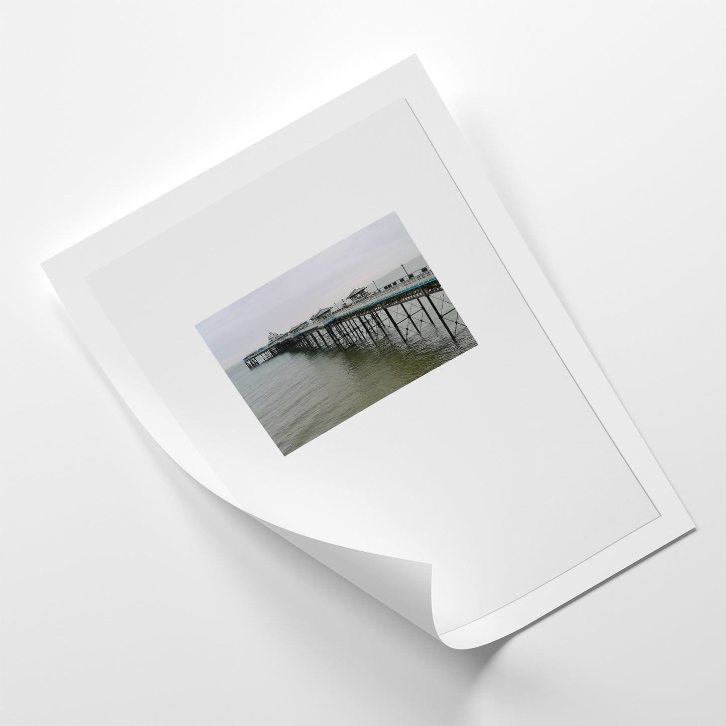 Llandudno Pier - Photographic Print-Jason Groom Designs