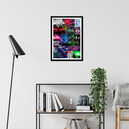 Rave Fragments - A2 90s Rave Poster