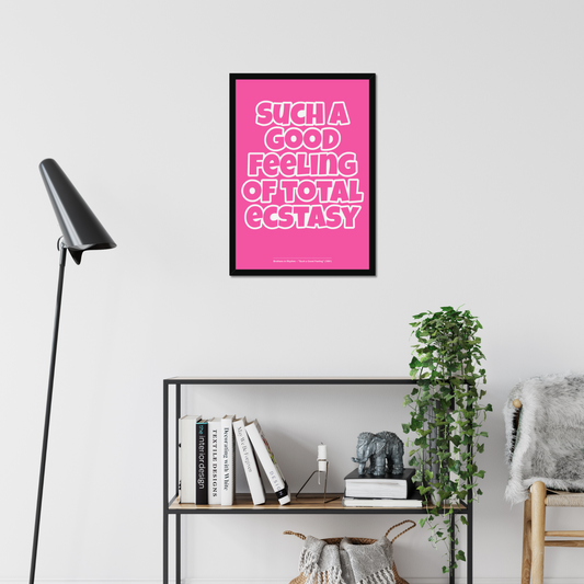 Such a Good Feeling - A2 90s Rave Poster