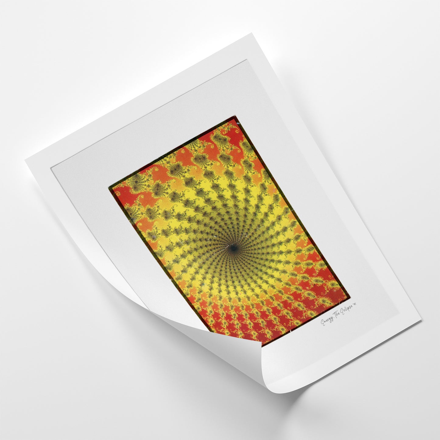 Energy - Photographic Print of Rave Flyer-Jason Groom Designs