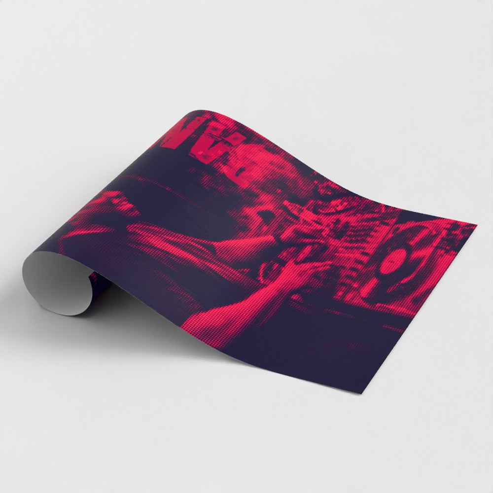 Deck Control - A2 90s Rave Poster