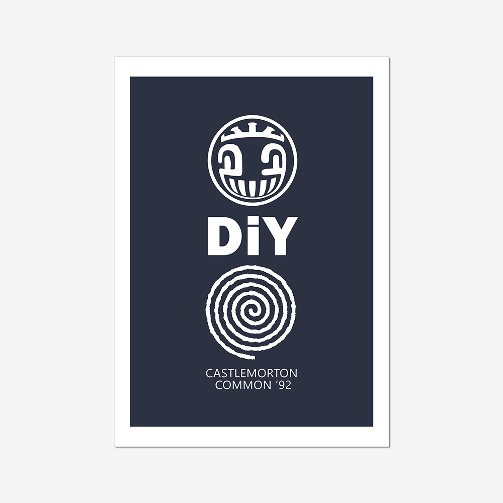 Castlemorton - A2 Rave Poster Graphic Print-Jason Groom Designs