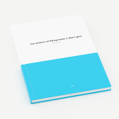 A5 Notebook - my archive of flying fucks I don't give-Jason Groom Designs