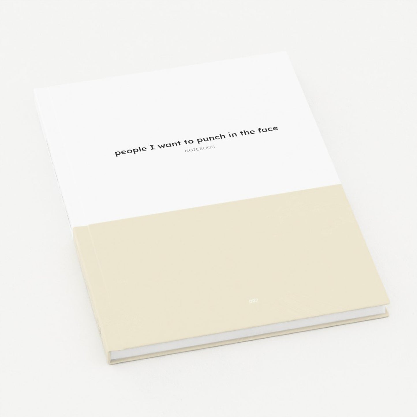 A5 Notebook - people I want to punch in the face-Jason Groom Designs