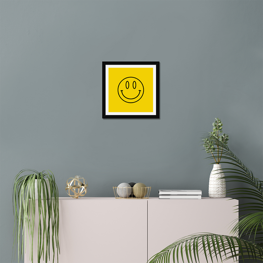 Acid House - Square Poster Graphic Print - Wall Art