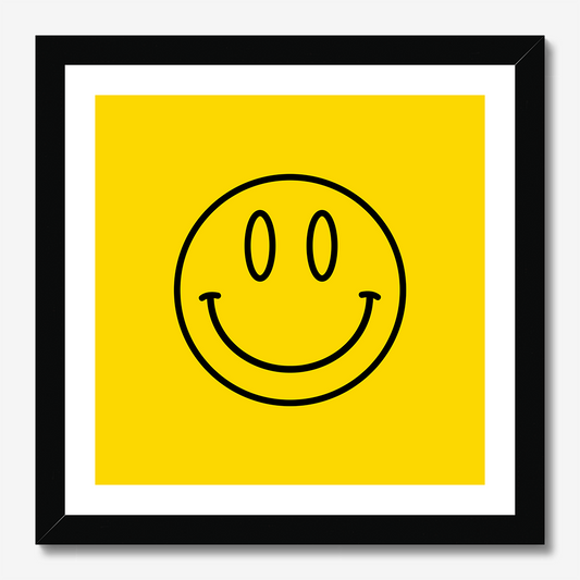 Acid House - Square Poster Graphic Print - Wall Art