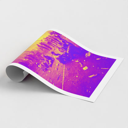 After Party Poster - A2 Poster Graphic Print - Wall Art-Jason Groom Designs
