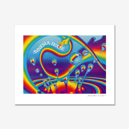 Amnesia House - Photographic Print of Rave Flyer