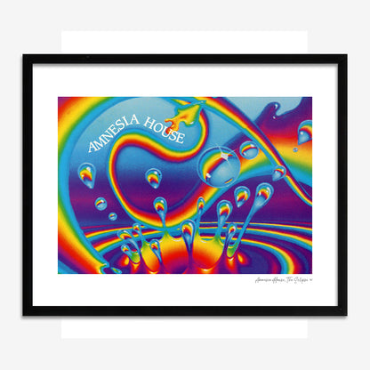 Amnesia House - Photographic Print of Rave Flyer