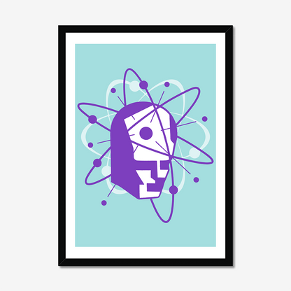 Atomic Head - A2 90s Rave Poster