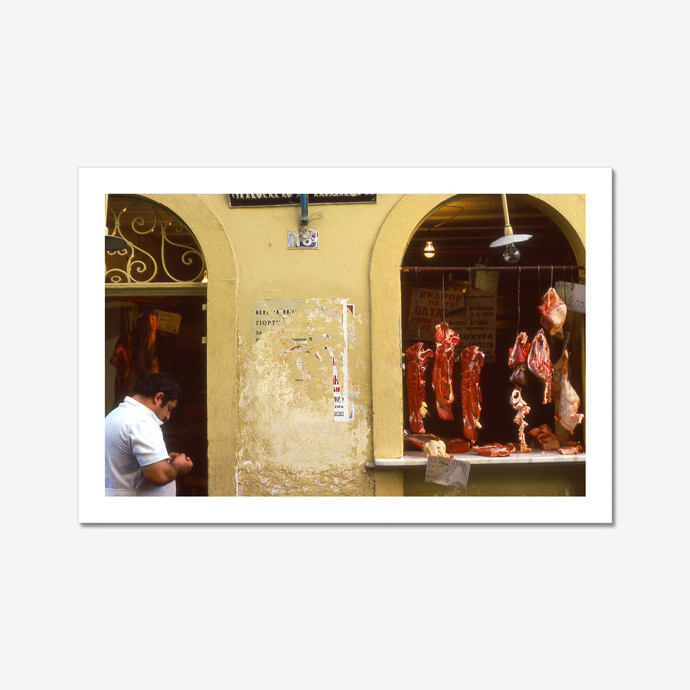 Butcher Photo Print - Photographic Print