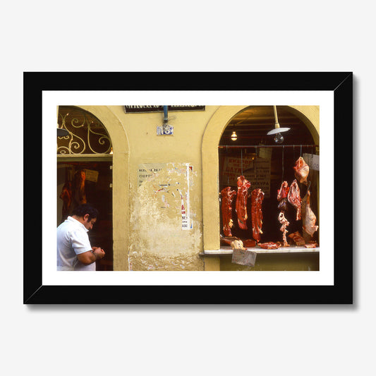 Butcher Photo Print - Photographic Print