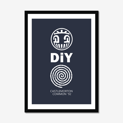 Castlemorton - A2 Rave Poster Graphic Print