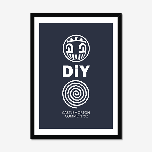 Castlemorton - A2 Rave Poster Graphic Print