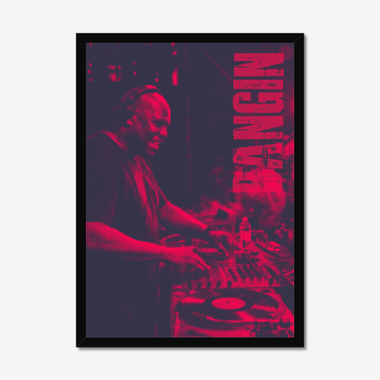 Deck Control - A2 90s Rave Poster