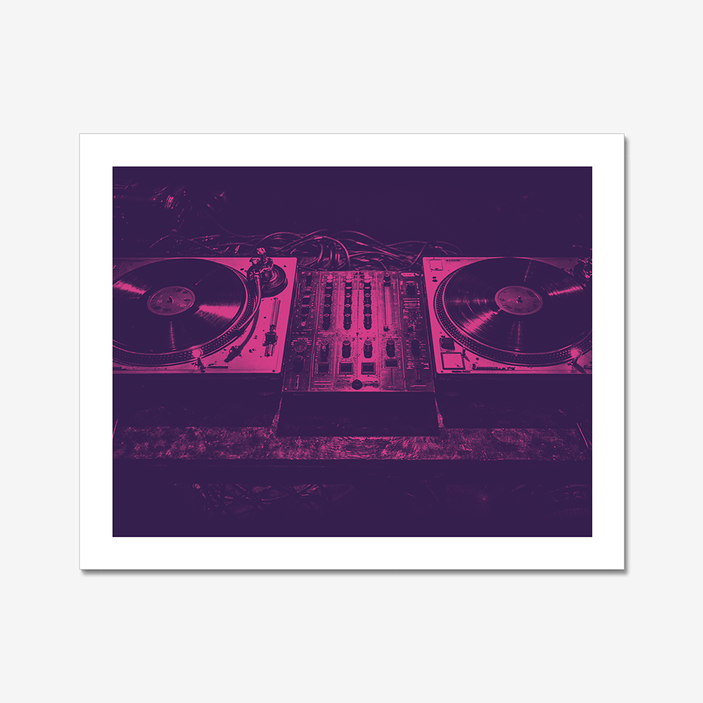 Decks - Photographic Print of Rave-Jason Groom Designs