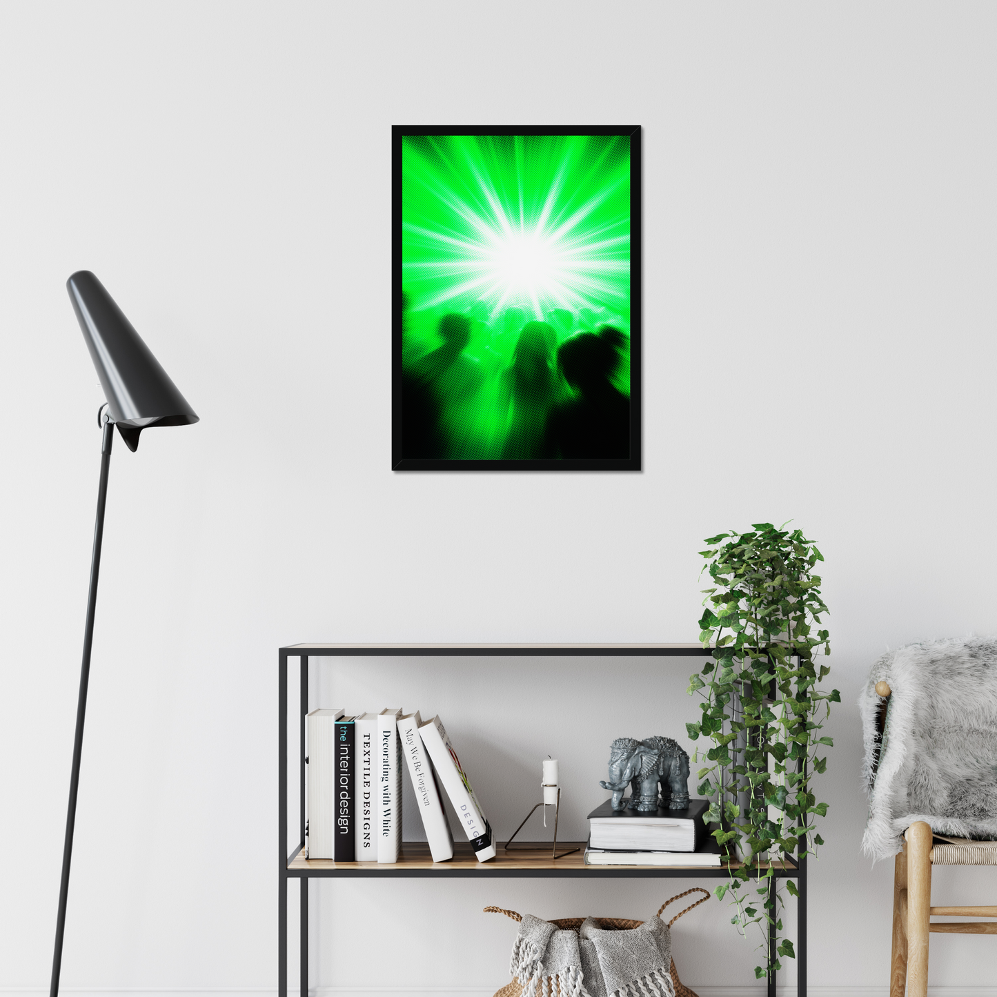 Laser Therapy - A2 90s Rave Poster