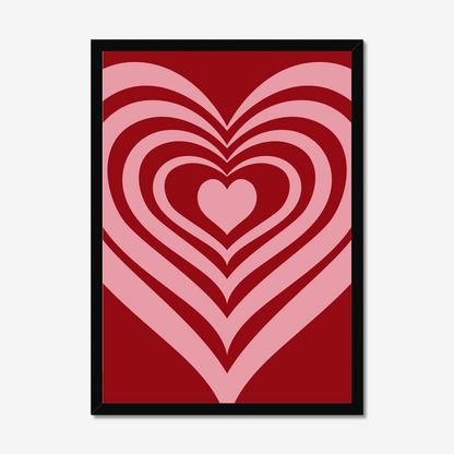 Love Frequency - A2 90s Rave Poster