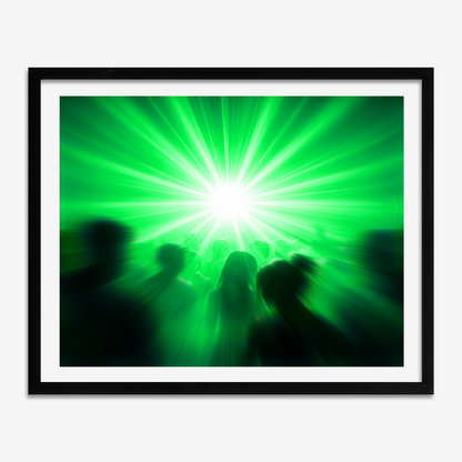 Neon Surge - Photographic Print of Rave-Jason Groom Designs