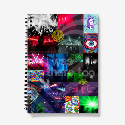 A5 Spiral Notebooks - Rave Fragments