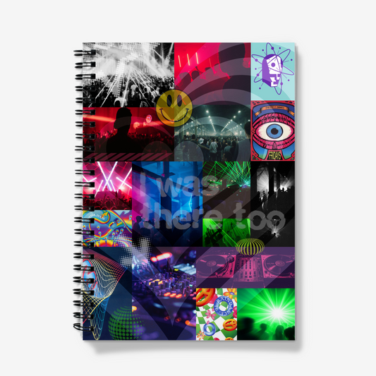 A5 Spiral Notebooks - Rave Fragments