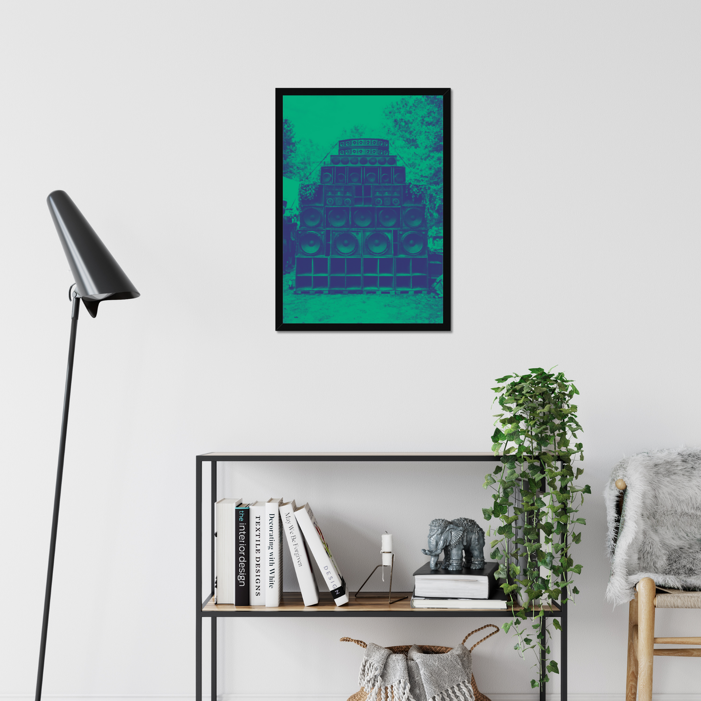 Stacked & Blasted - A2 90s Rave Poster