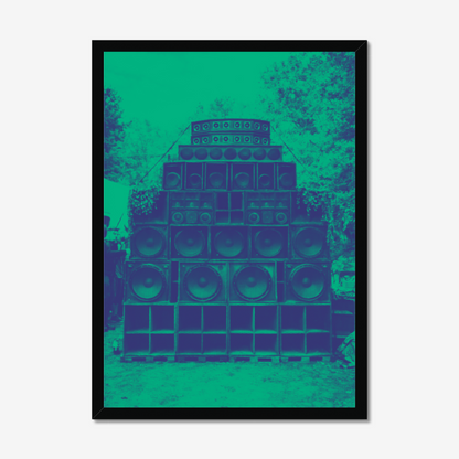 Stacked & Blasted - A2 90s Rave Poster