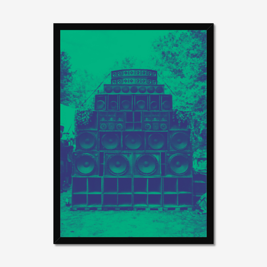 Stacked & Blasted - A2 90s Rave Poster