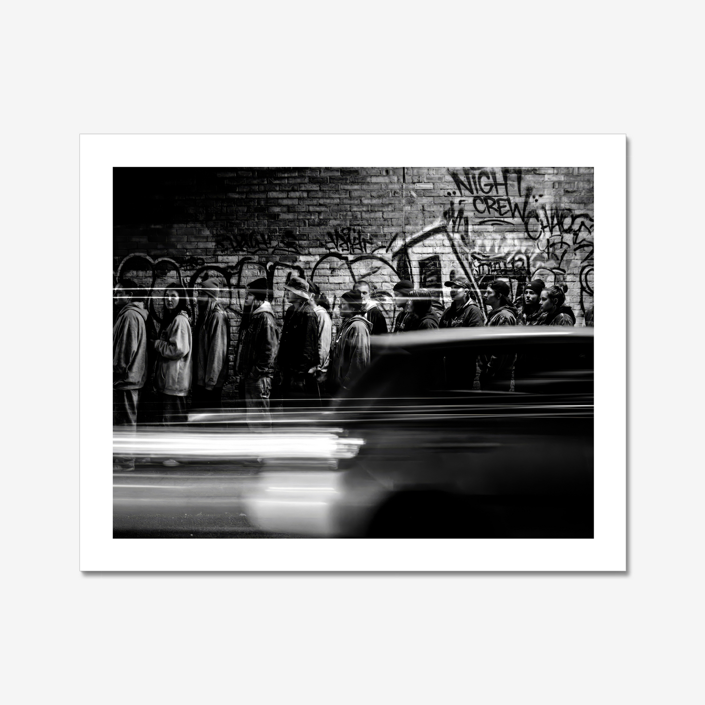 The Que - Photographic Print of Rave-Jason Groom Designs