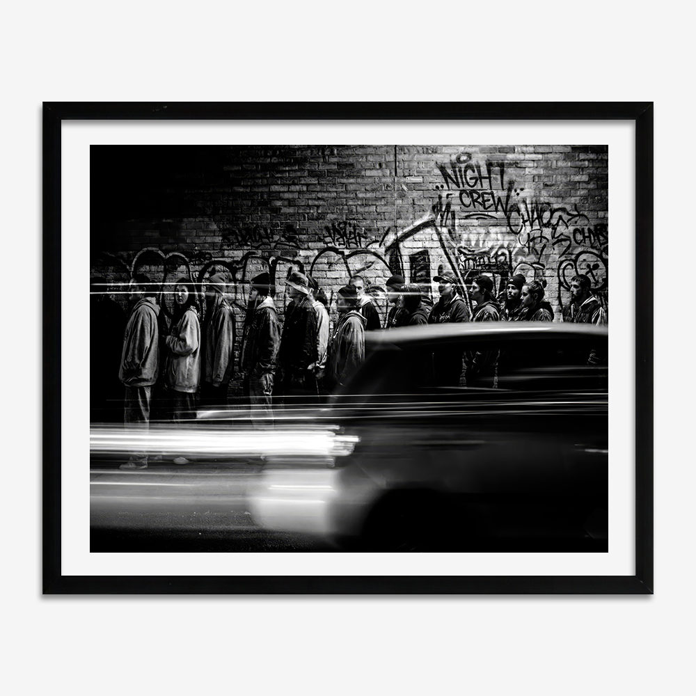 The Que - Photographic Print of Rave-Jason Groom Designs