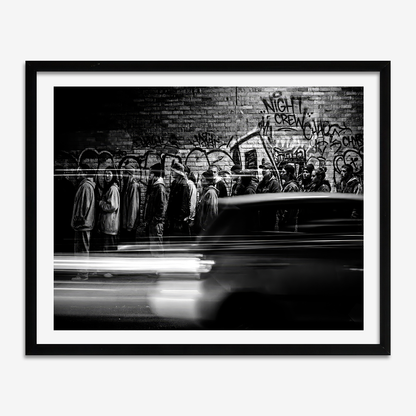 The Que - Photographic Print of Rave-Jason Groom Designs