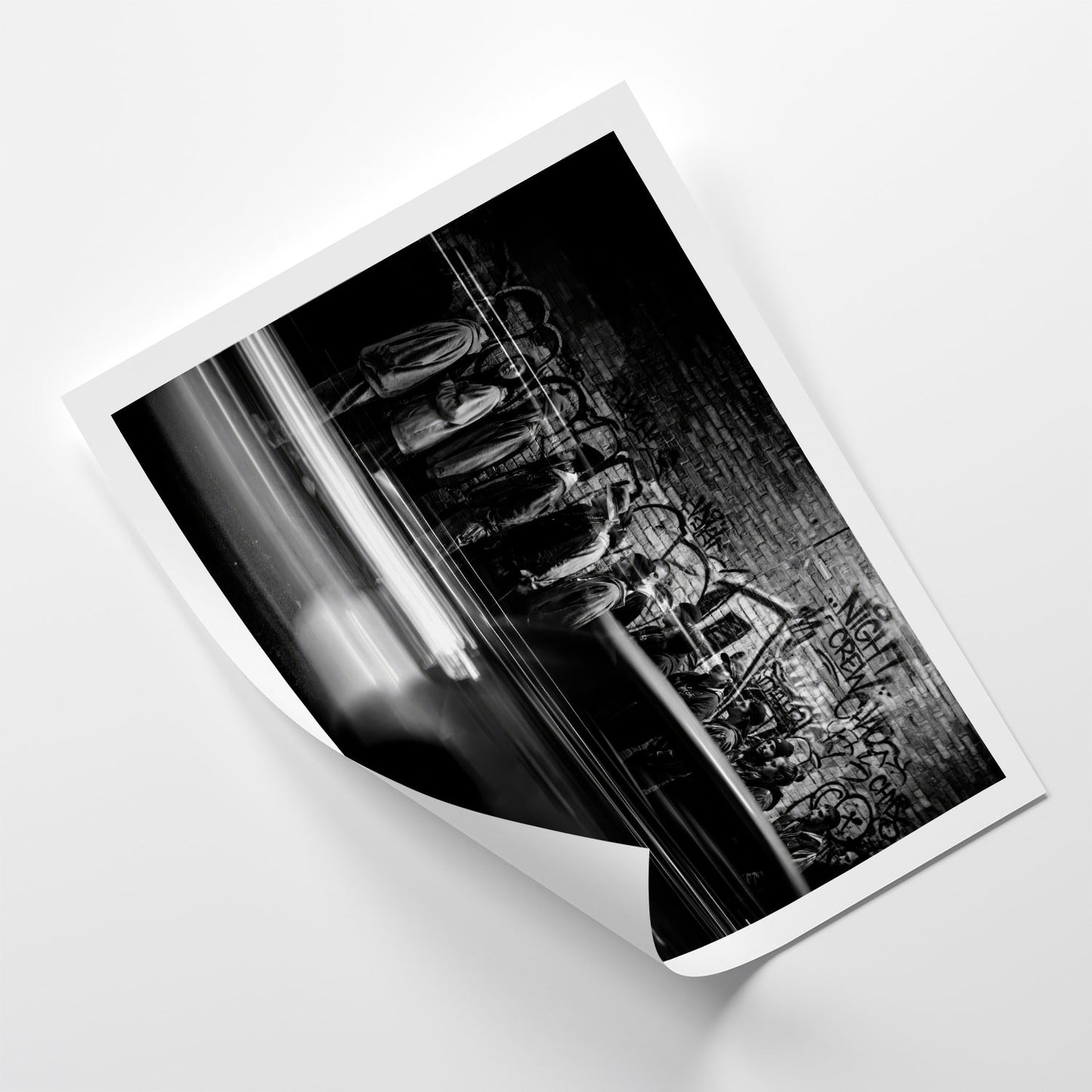 The Que - Photographic Print of Rave-Jason Groom Designs