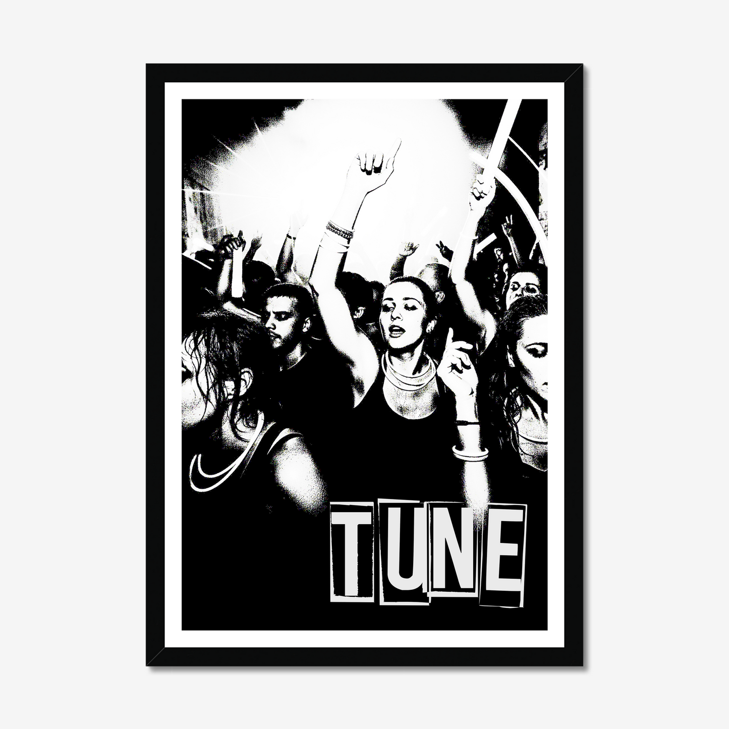 Tune In - A2 90s Rave Poster