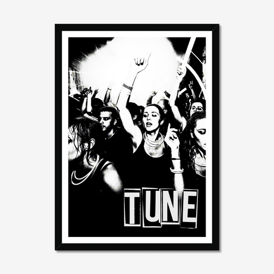 Tune In - A2 90s Rave Poster