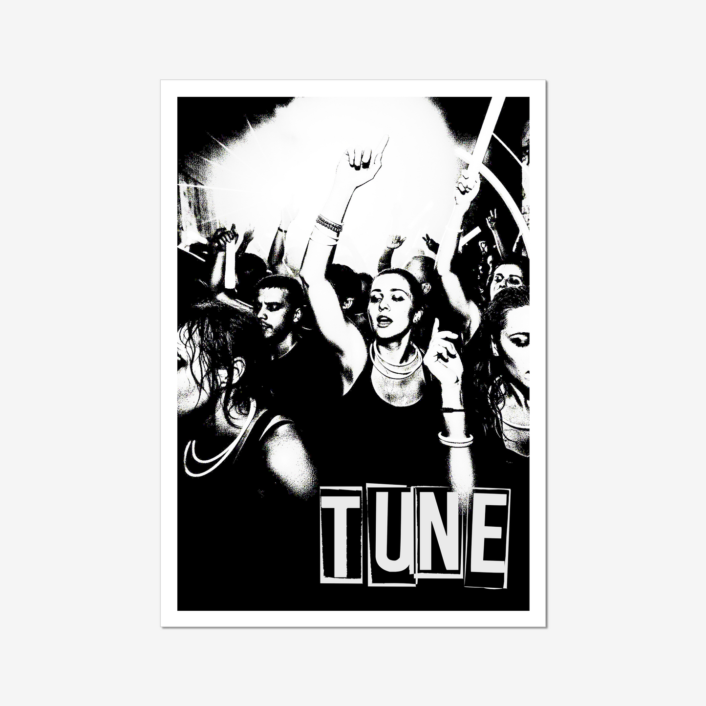 Tune In - A2 90s Rave Poster