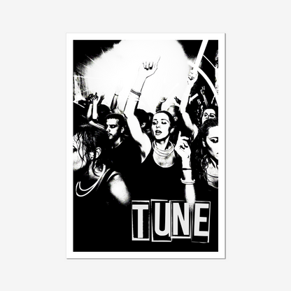 Tune In - A2 90s Rave Poster