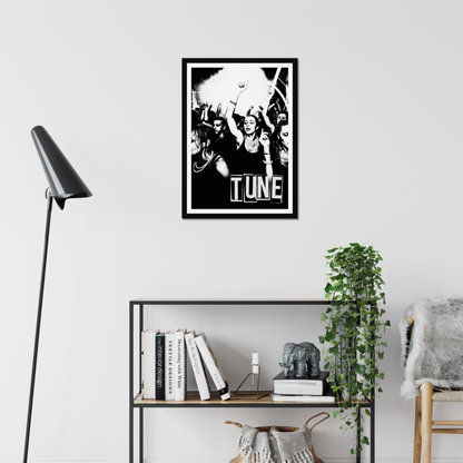 Tune In - A2 90s Rave Poster