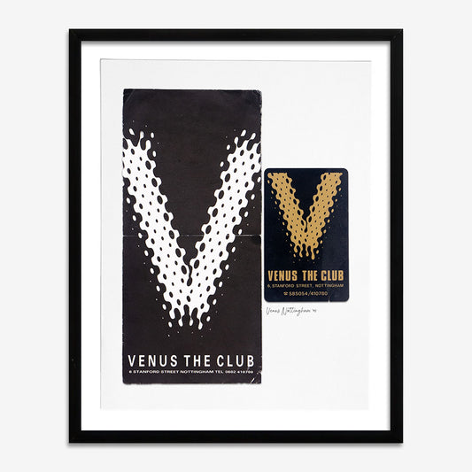 Venus Nottingham - Photographic Print of Rave Flyer