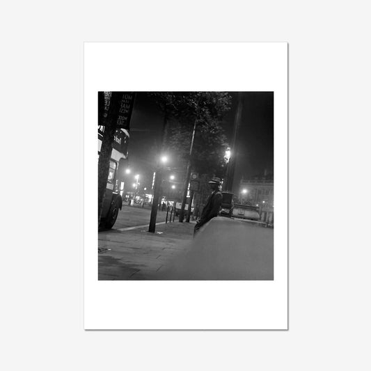 Vintage Black and White Nottingham Square Photograph Print Wall Art-Jason Groom Designs