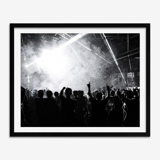 Warehouse Party - Photographic Print of Rave