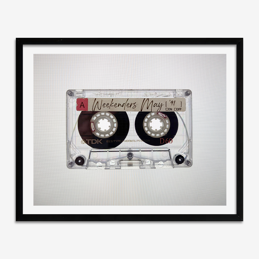 Weekenders Tape - Photographic Print of Rave-Jason Groom Designs