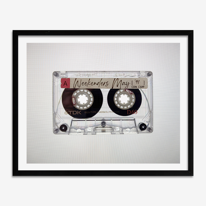 Weekenders Tape - Photographic Print of Rave-Jason Groom Designs