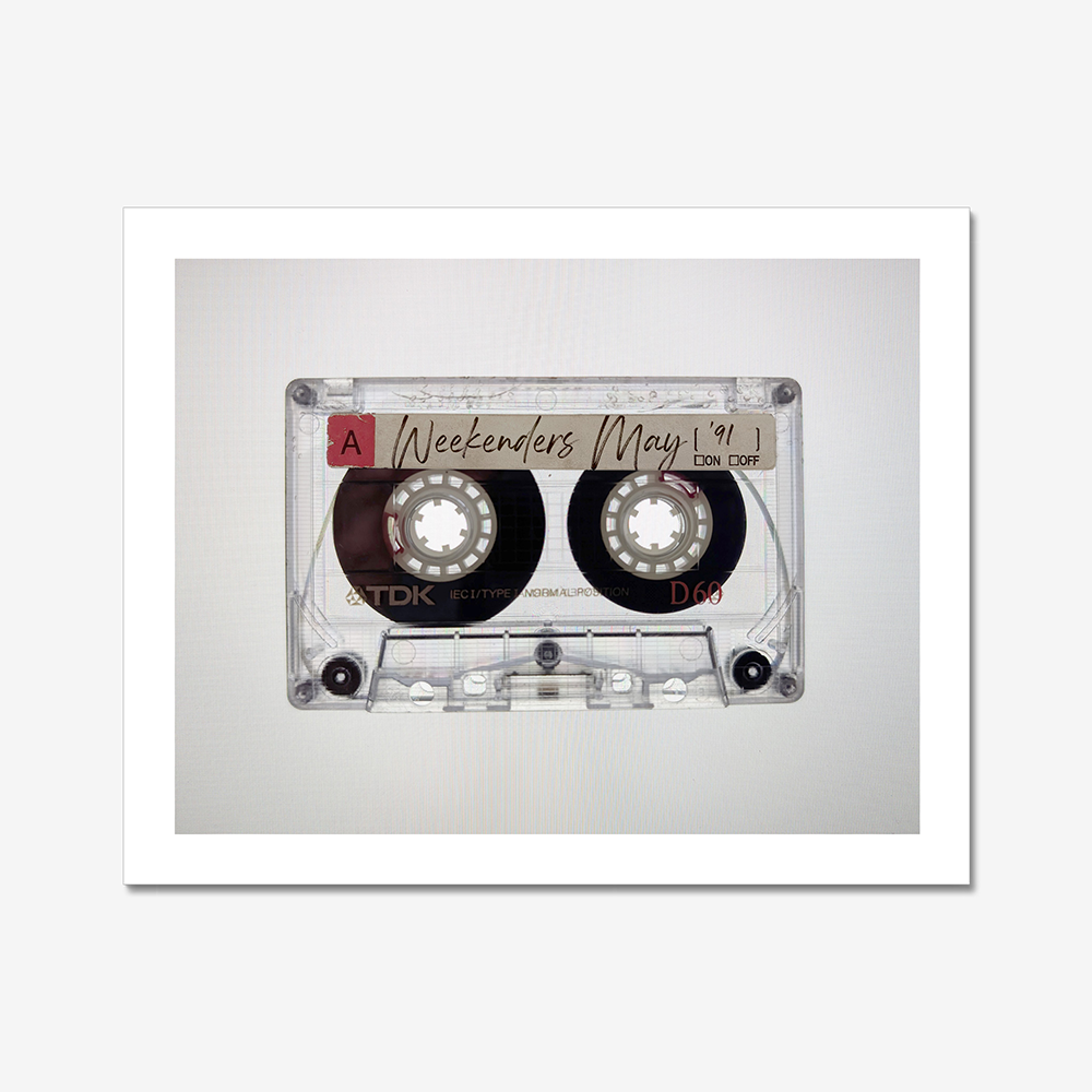 Weekenders Tape - Photographic Print of Rave-Jason Groom Designs