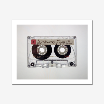 Weekenders Tape - Photographic Print of Rave-Jason Groom Designs
