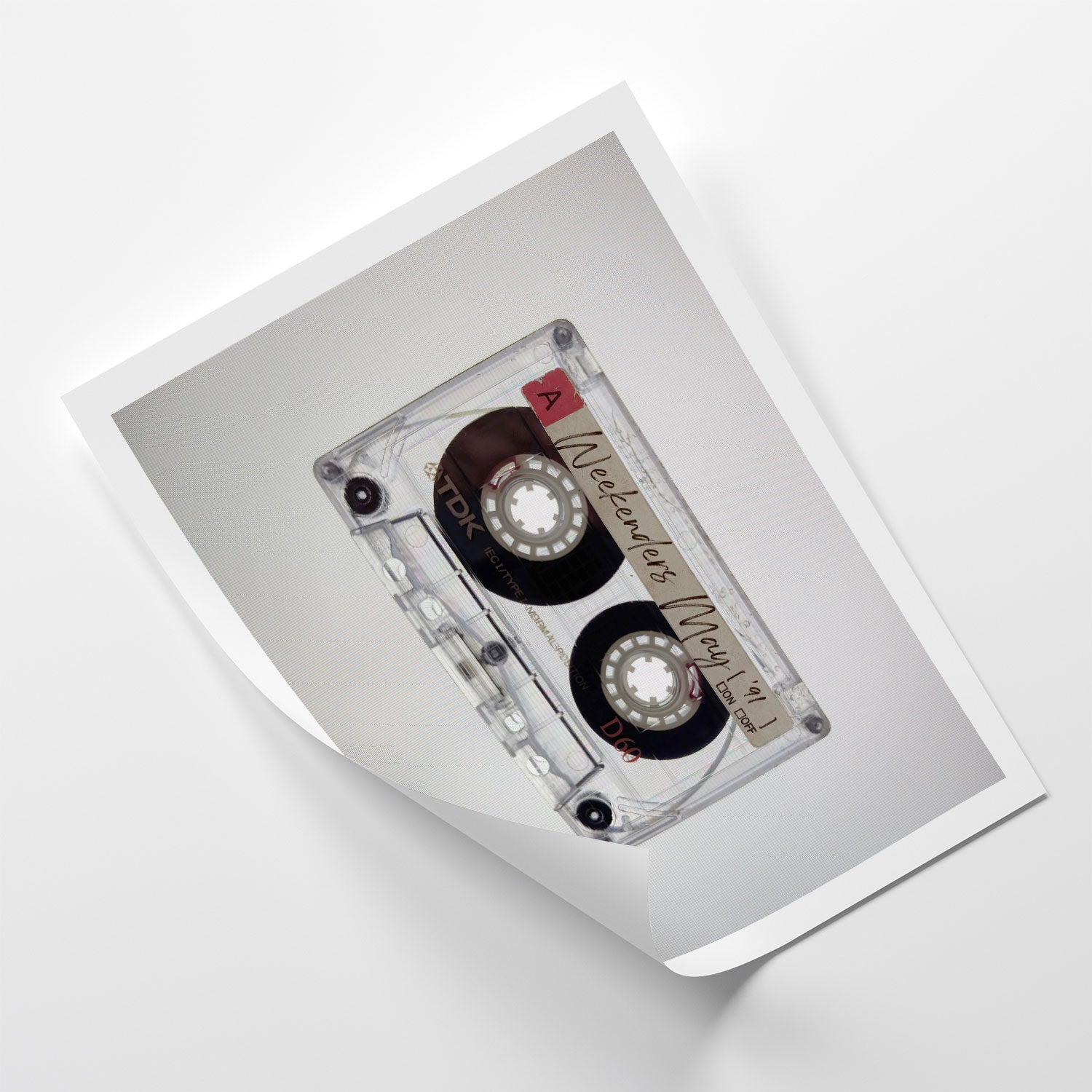 Weekenders Tape - Photographic Print of Rave-Jason Groom Designs