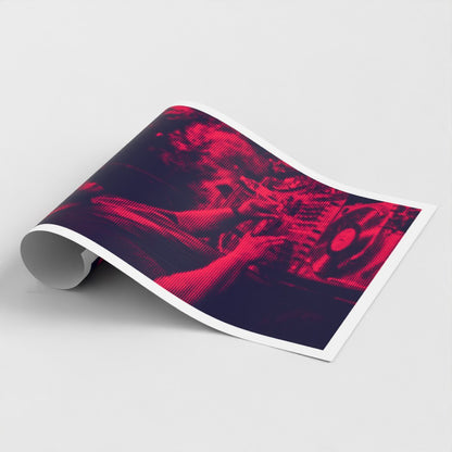 Carl Cox - A2 90s Rave Poster