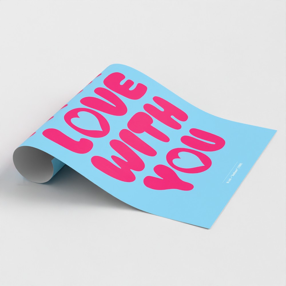 I'm in Love with You - A2 90s Rave Poster