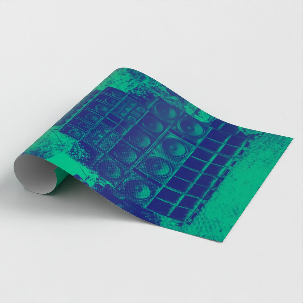 Stacked & Blasted - A2 90s Rave Poster