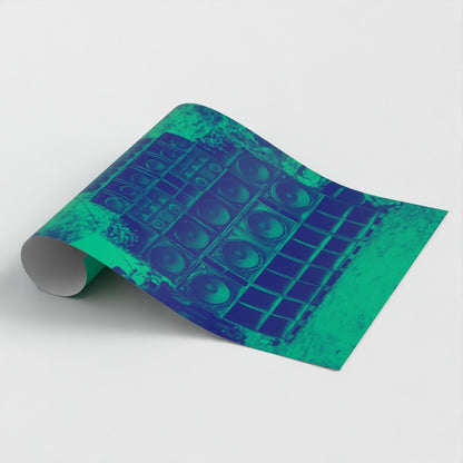 Stacked & Blasted - A2 90s Rave Poster